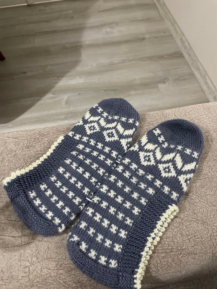 Çeyizlik el örgüsü patik - Görsel 4