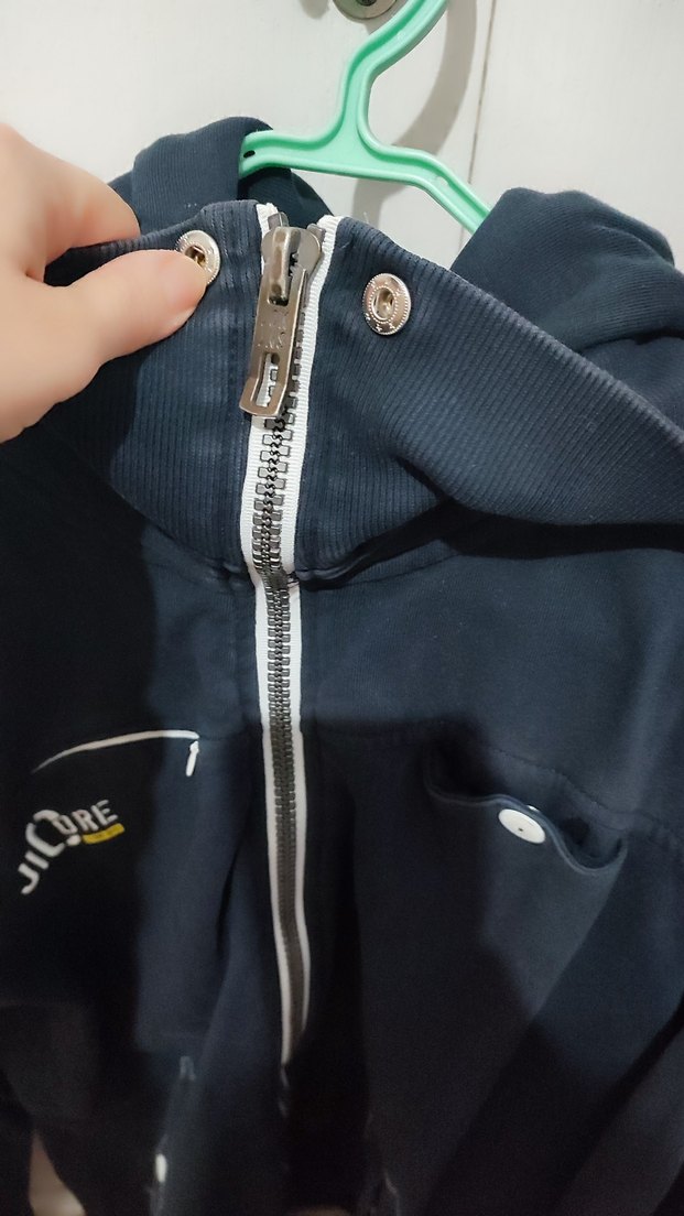 lacivert Fermuarlı  Erkek Ceket - Görsel 2