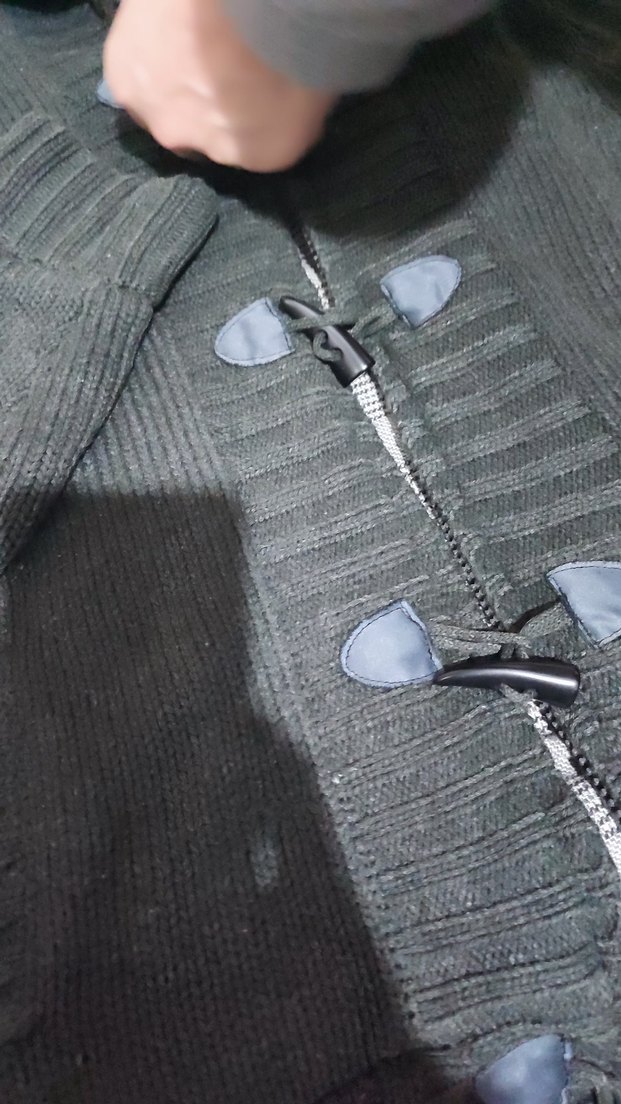 Erkek Gri Kısa Kürklü Kapüşonlu Kış Ceketi - Görsel 3