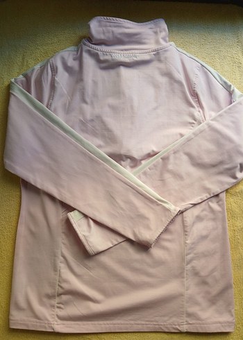 Pembe Sporty Yarım Fermuarlı Üst - Görsel 2