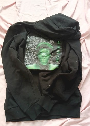 Diğer Siyah the weeknd baskılı Sweatshirt