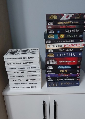 Stephen King ve John Verdon Roman Seti