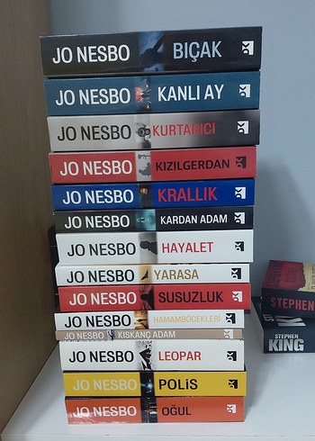 Jo Nesbo Kitap Seti - 14 Roman
