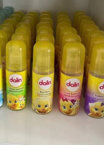 Dalin Bebek bahar tazeliği bebek kolanyasi 100mle 6lı