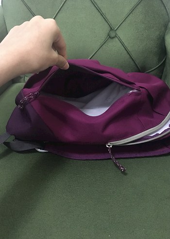 Beden bordo Renk Kadın Bordo Quechua Sırt Çantası