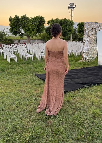 Straplez abiye - Görsel 3