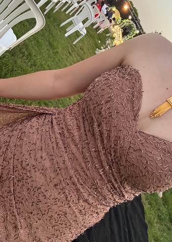 Straplez abiye - Görsel 4