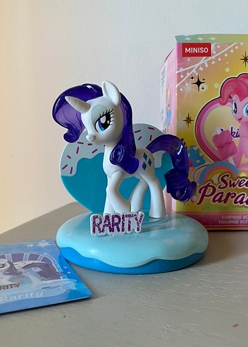 Miniso my little pony Rarity Figür