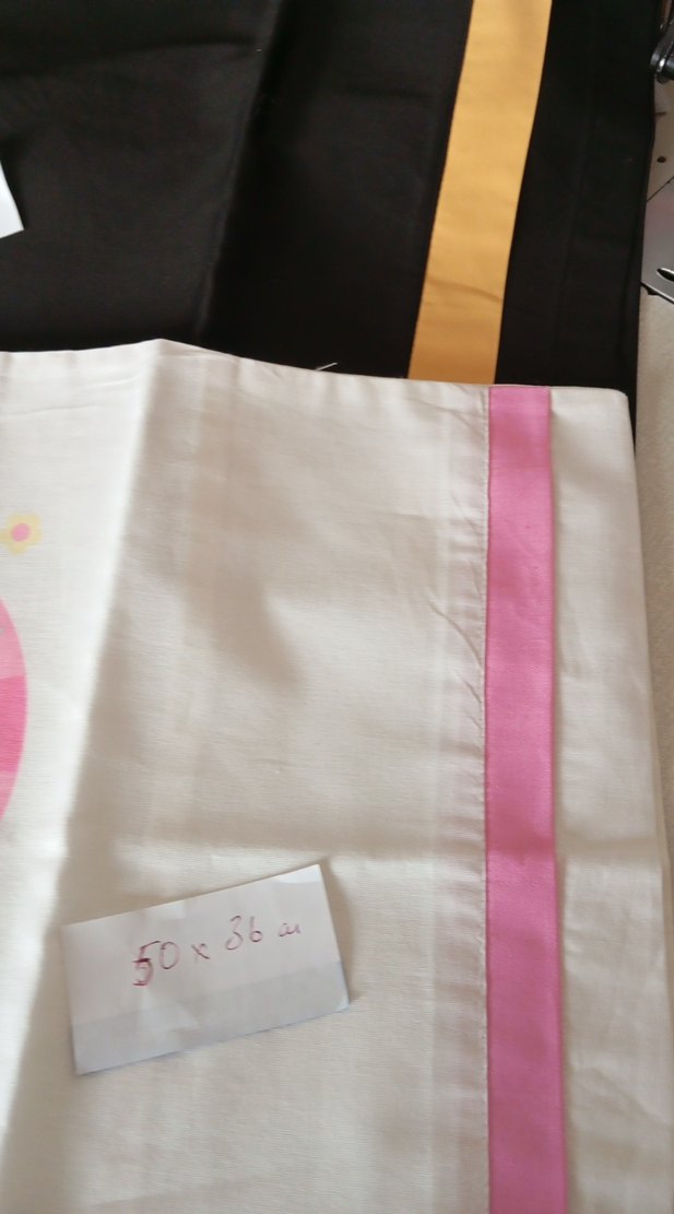 Pembe Baskılı Bebek yastık kılıfları iki adet 100 - Görsel 5