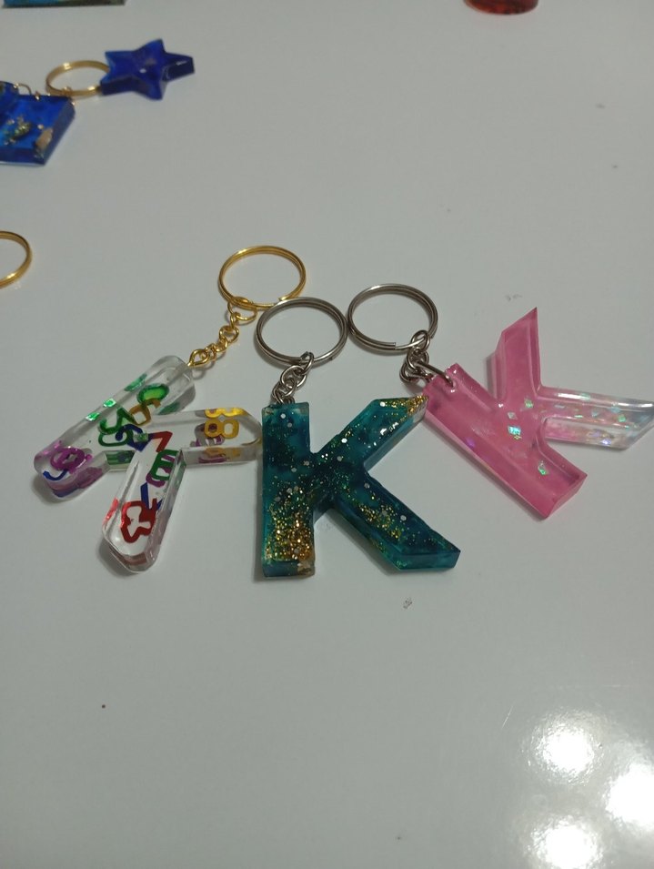 Renkli Boncuklu Bohem Kadın Anahtarlık - Görsel 3