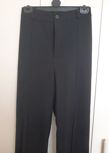 Suud Collection Be Blue Nervürlü Kumaş Pantolon