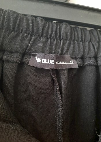 xs Beden Be Blue Nervürlü Kumaş Pantolon