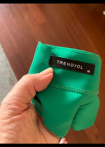 Trendyol & Milla Yeşil Kadın Uzun Tulum