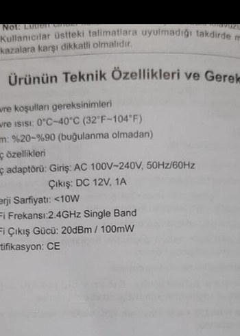 Beden Türk Telekom Siyah Modem Router