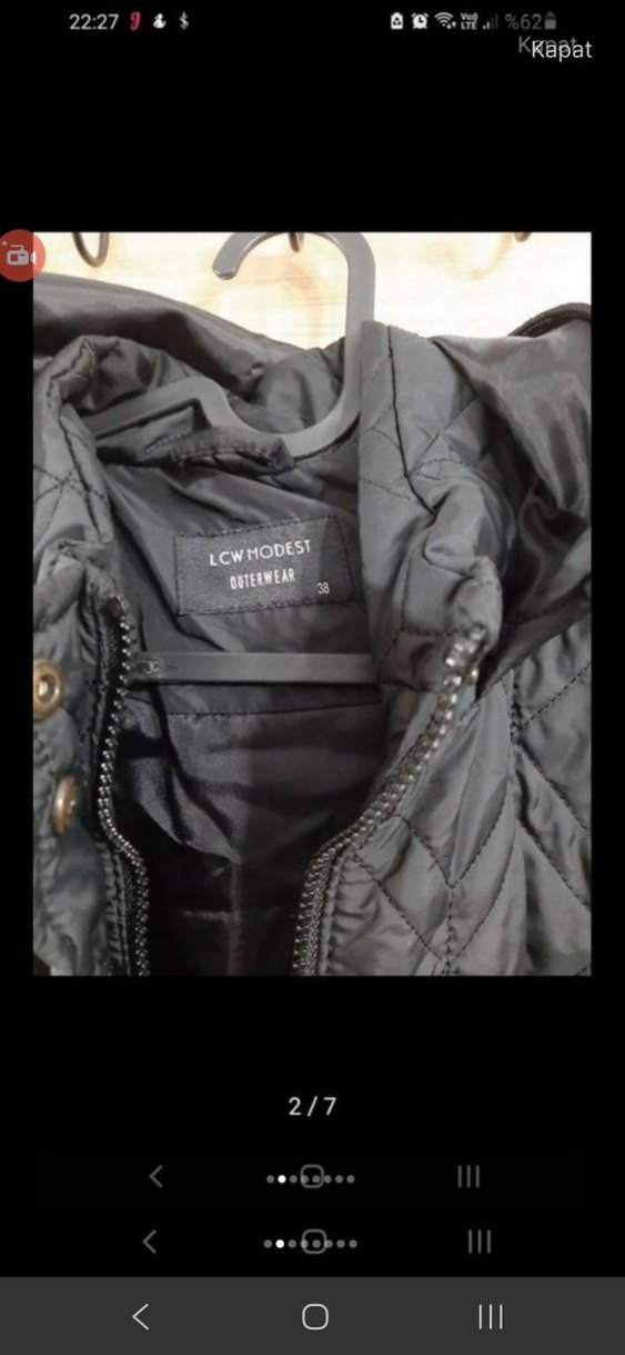 kadın mont - Görsel 2