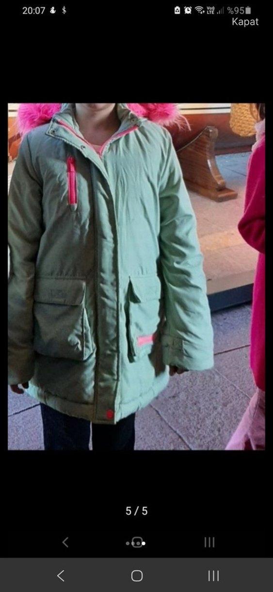 Kız Çocuk mont - Görsel 4