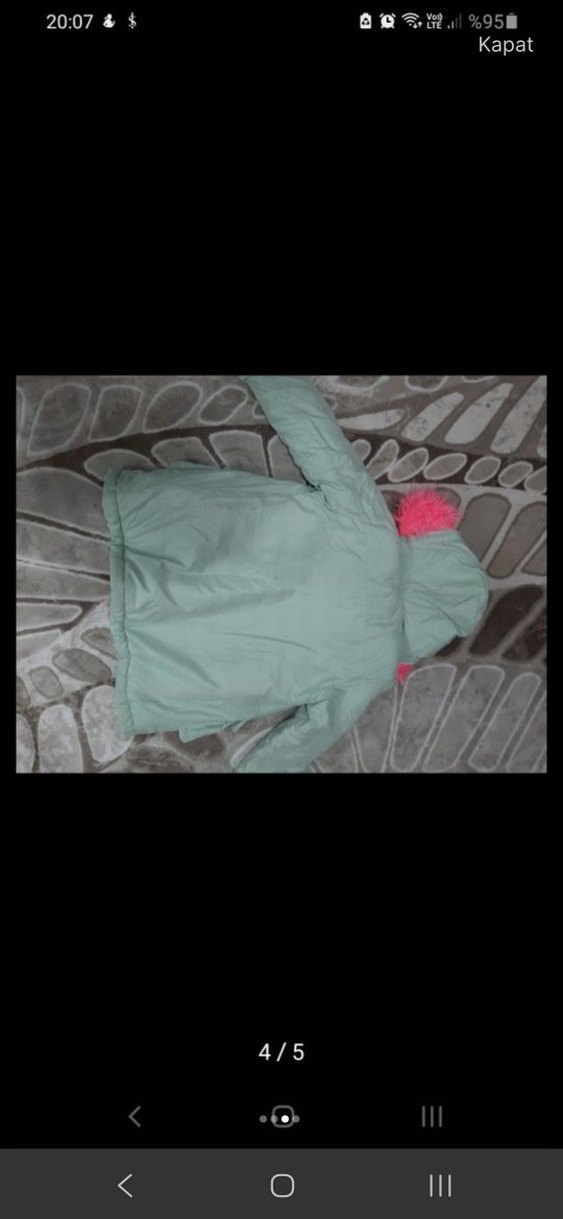 Kız Çocuk mont - Görsel 3