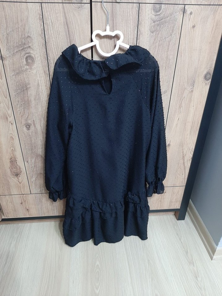 Kız Çocuk Siyah elbise - Görsel 2