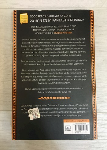 Beden Ben, Kirke - Madeline Miller