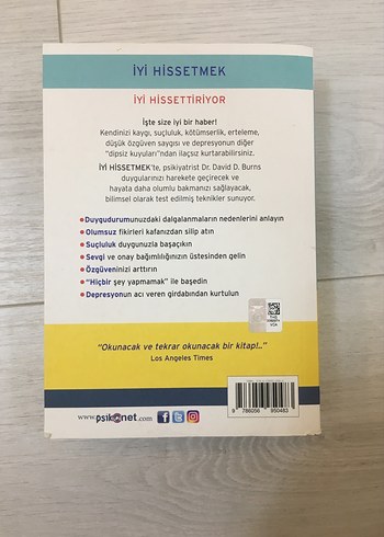 İyi Hissetmek - Yeni Duygudurum Tedavisi Kitabı