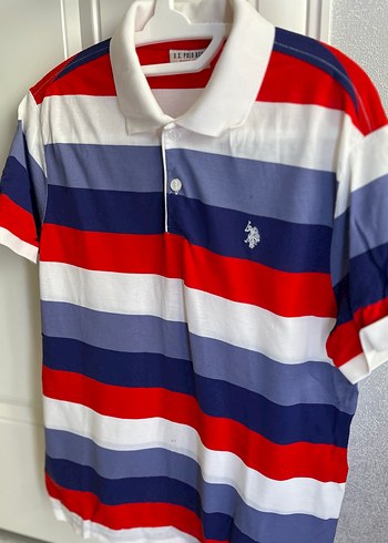 Çizgili Polo Yaka Erkek Tişört - Görsel 3