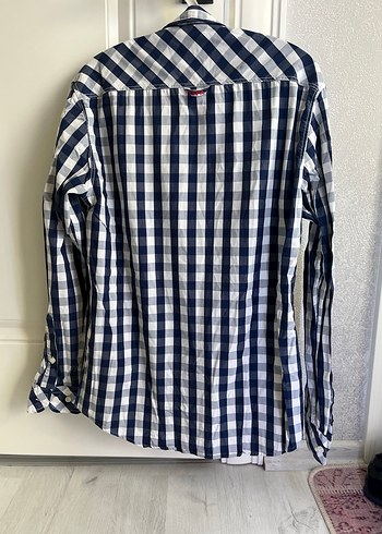 Us.polo Erkek Uzun Kollu Kareli Pamuk Gömlek - Görsel 3