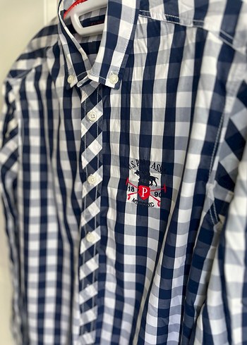 Us.polo Erkek Uzun Kollu Kareli Pamuk Gömlek - Görsel 2