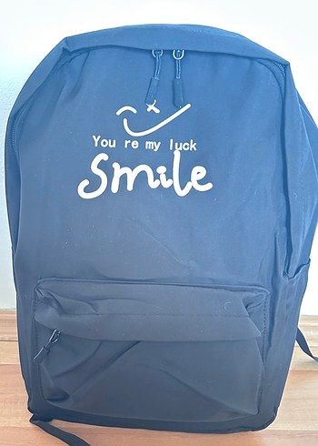 Koyu Mavi Minimalist Kadın Sırt Çantası