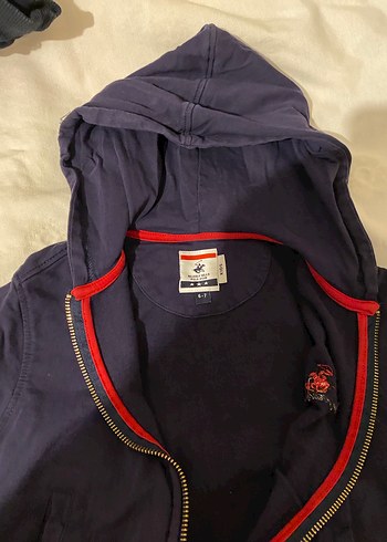 Kız Çocuk Lacivert Fermuarlı Eşofman Takımı - Görsel 3