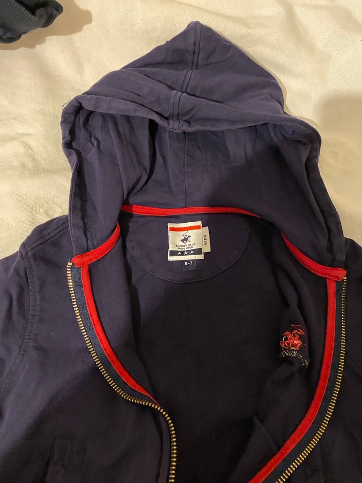 Kız Çocuk Lacivert Fermuarlı Eşofman Takımı - Görsel 3