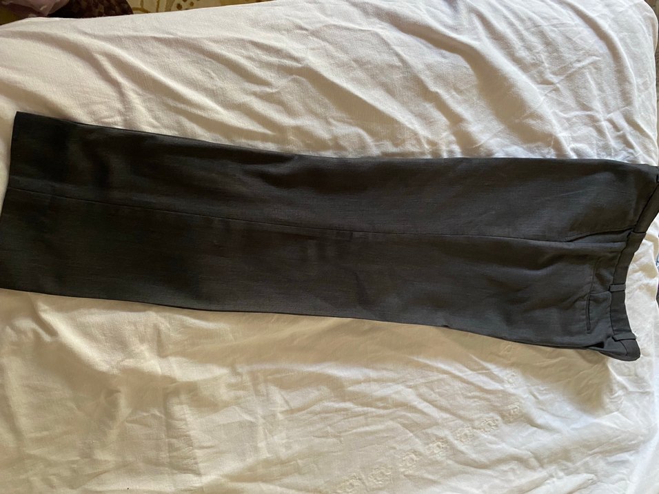 Gri Midi Keten erkek Pantolon - Görsel 2