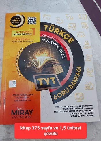 TYT Türkçe Soru Bankası - Miray Yayınları