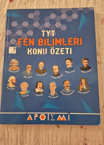 Apotemi TYT Fen Bilimleri Konu Özeti Kitabı
