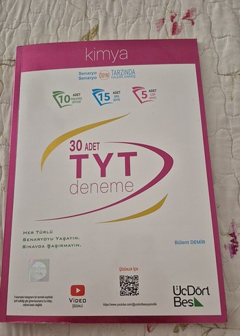 30 Adet TYT Kimya Deneme Sınavı