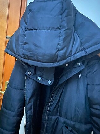 s Beden siyah Renk Siyah şişme mont