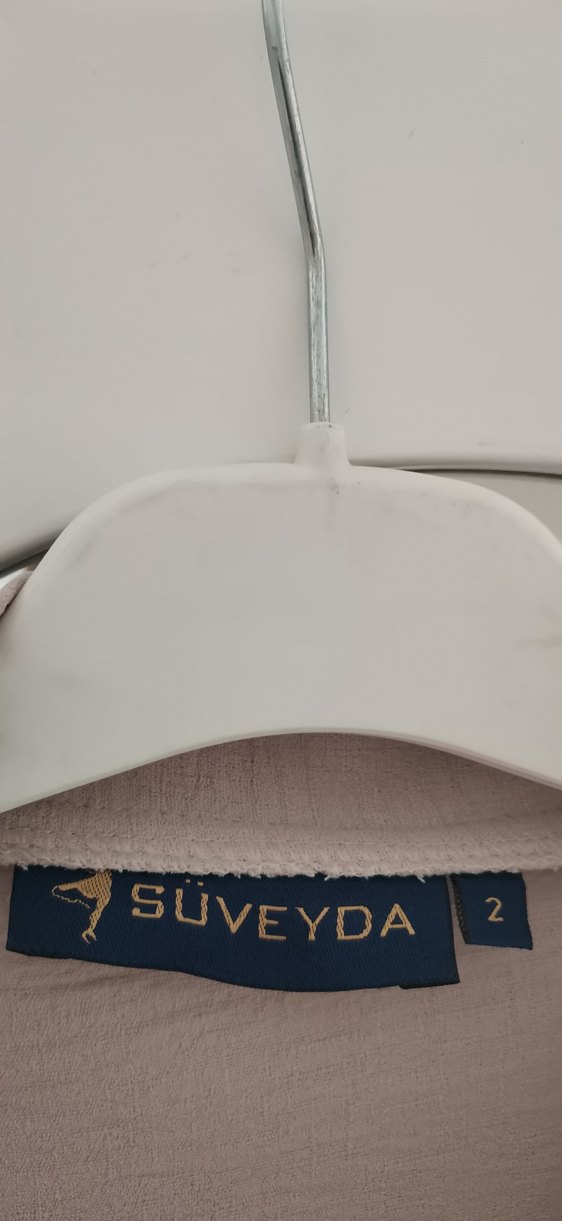 Bej Kadın Uzun Kollu Rahat ferace tarzı kap - Görsel 4