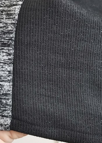 Uzun midi boy Siyah Kadın Elbise - Görsel 5