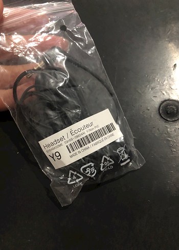 Y9 Siyah Akıllı Bileklik Kulaklık Seti