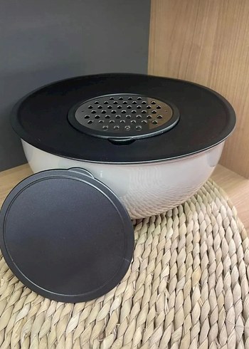 Beden Gri Plastik Mutfak Rende ve Kase Seti