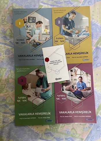NANDA Vakalarla Hemşirelik Seti - 4 Kitap