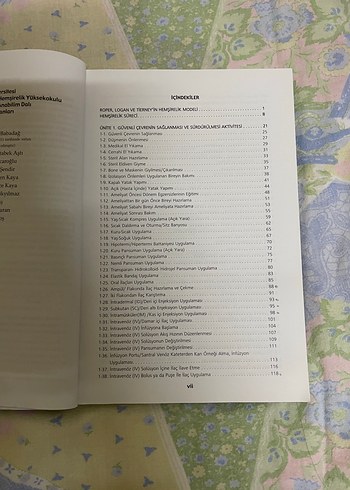  Beden Renk Hemşirelik Esasları Uygulama Rehberi Kitabı
