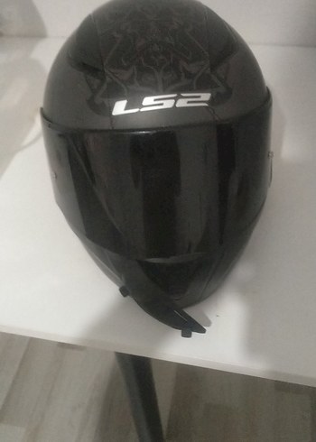 Siyah Minimalist Biker Kask - Görsel 2