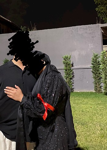 Siyah Drape Detaylı Gotik Midi Elbise