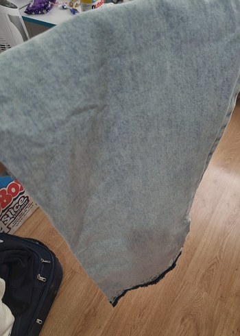 s Beden mavi Renk LCW Wide Leg buz mavisi pantolon