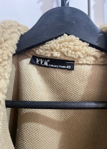 Bej Kadın Peluş Yelek - Görsel 2