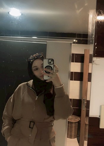 Bej Midi Boy Salaş Kadın Takım - Görsel 2