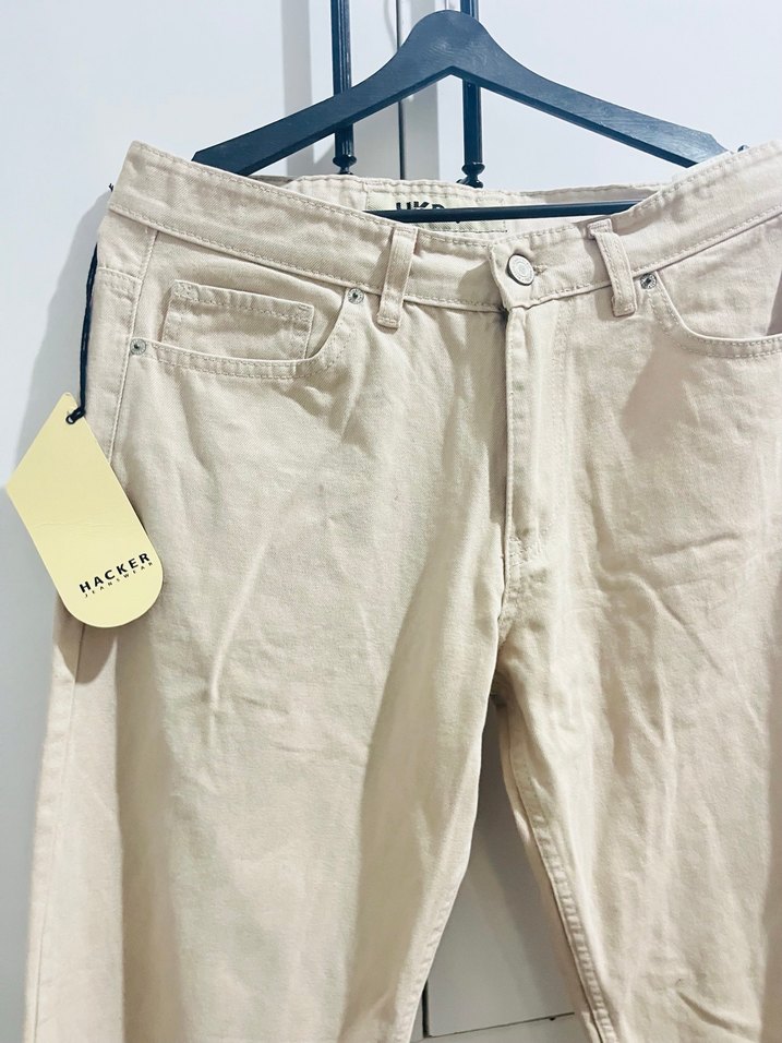 Bej Regular Fit Pamuklu Erkek Pantolon - Görsel 5