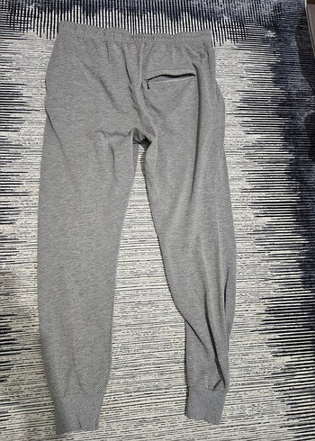 Gri Fermuarlı Erkek Spor Eşofman Altı - Görsel 2