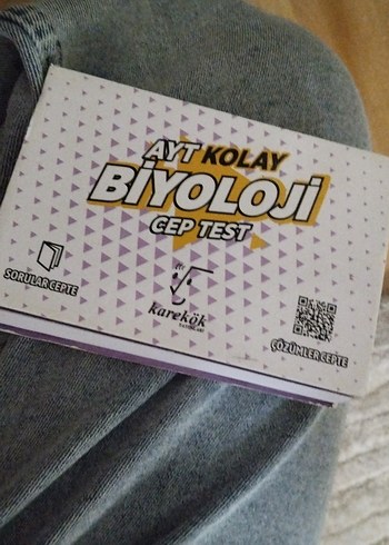 AYT Kolay Biyoloji Cep Test Kitabı