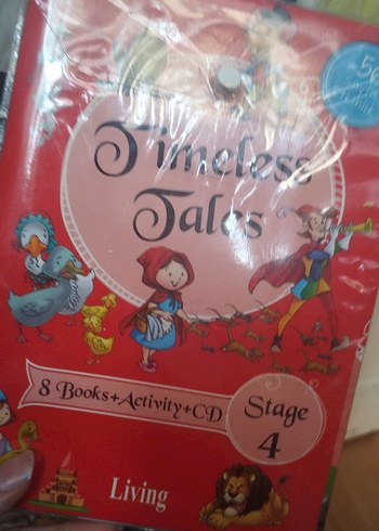 ingilizce- Timeless Tales Hikaye Seti - 8 Kitap+Aktivite+CD